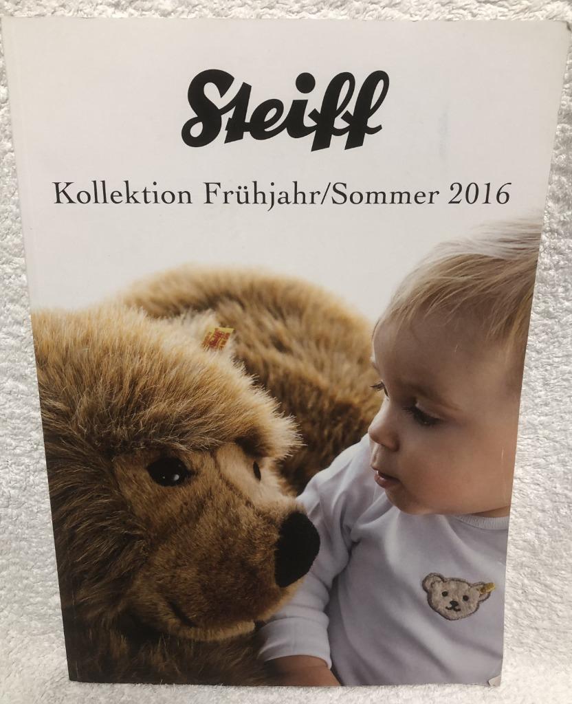 STEIFF CATALOGUS 2016 (Lente/Zomer), Verzenden, Zo goed als nieuw, Overige typen, Steiff