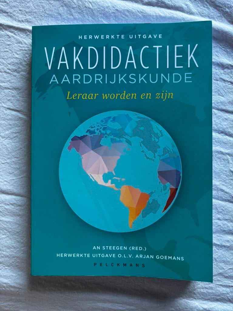 Vakdidactiek aardrijkskunde, Livres, Livres scolaires, Enlèvement, Comme neuf, Géographie