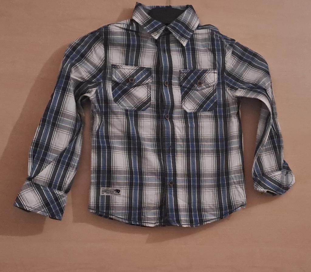 ¤ Gilet à manches longues (tailles 122-128), Garçon, C&A, Enlèvement ou Envoi, Chemise ou Chemisier