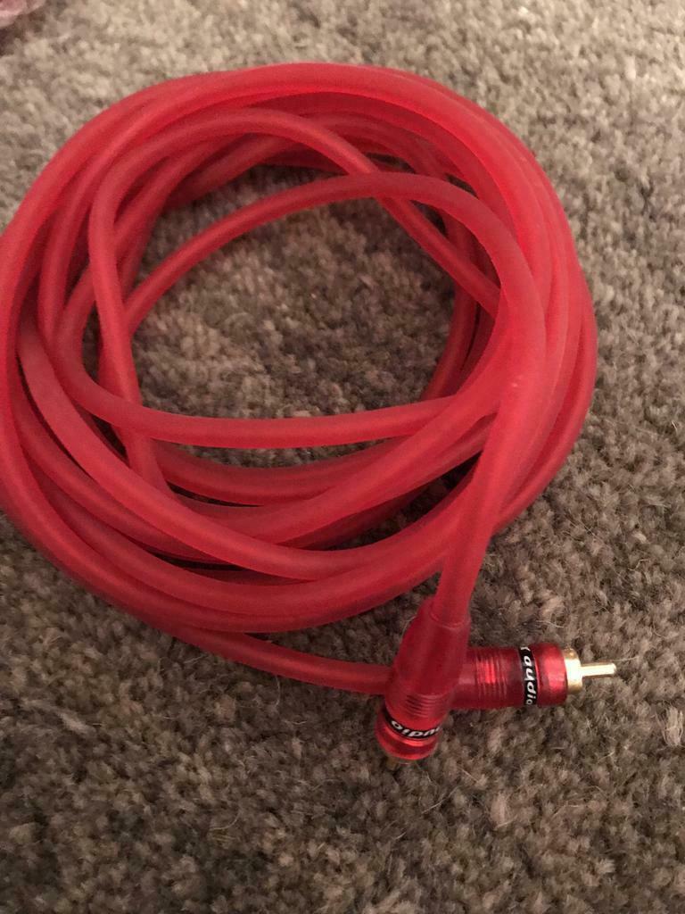 KDX AUDIO KABELS 5M PER 3 STUKS ( NIEUW), Enlèvement, Comme neuf