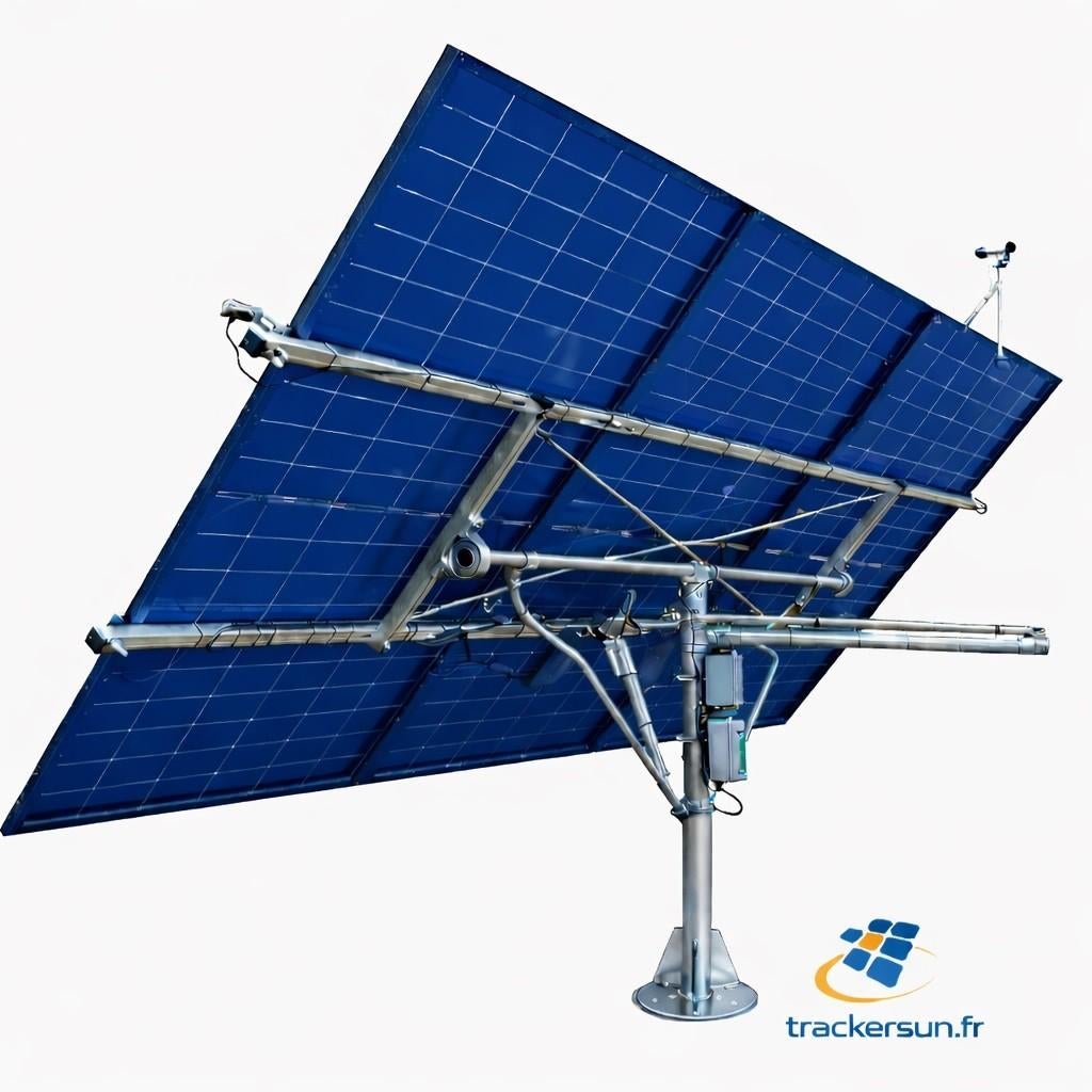 Tracker solaire 2 axes autoconsommation, Envoi, Neuf, Système complet