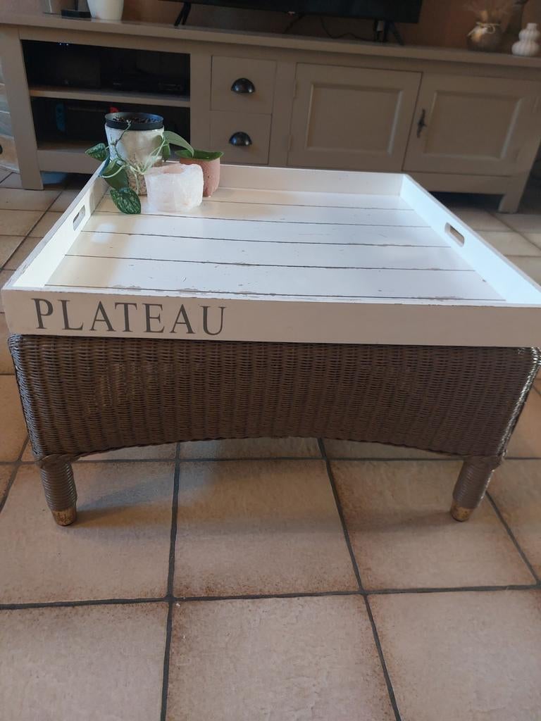 Salontafel met afneembaar blad, Huis en Inrichting, Tafels | Salontafels, Ophalen, Gebruikt