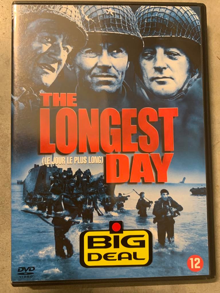 The longest day DVD, Ophalen of Verzenden, Zo goed als nieuw