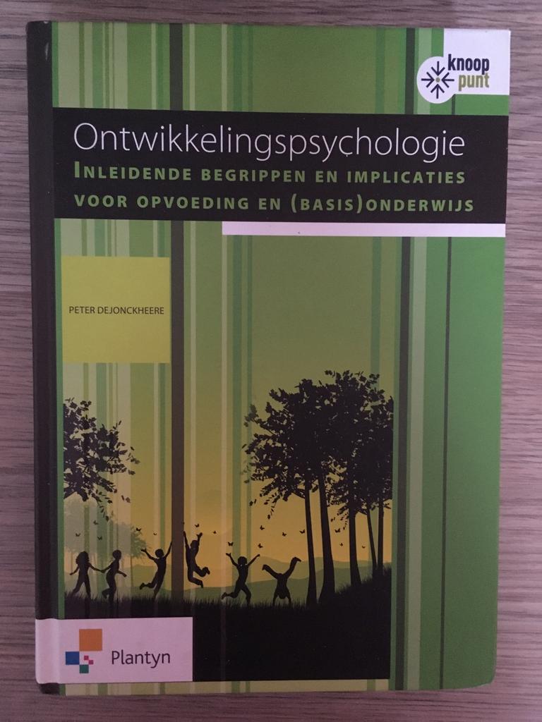 Ontwikkelingspsychologie voor pedagogische contexten, Boeken, Ophalen of Verzenden, Zo goed als nieuw, Hoger Onderwijs, Dejonckheere e.a. Peter