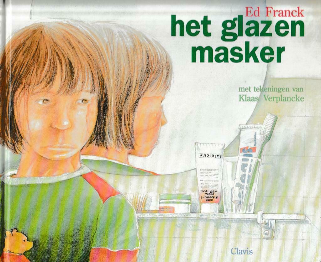 Boek : "Het glazen masker" - Ed Franck, Verzenden