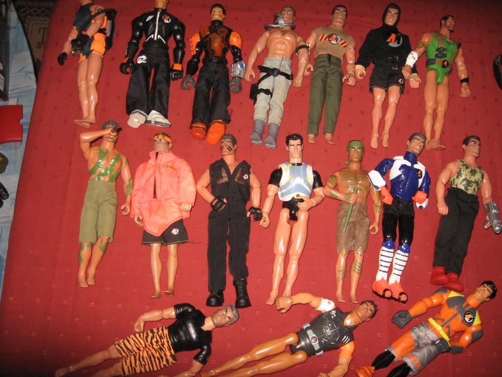 Action man, voertuigen en accessoires, Ophalen