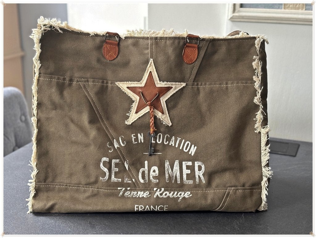 TERRE ROUGE – SAC DE PLAGE « SEL DE MER » NEUF – T.: XL, Bijoux, Sacs & Beauté, Sacs | Sacs Femme, Enlèvement ou Envoi, Neuf, Autres couleurs