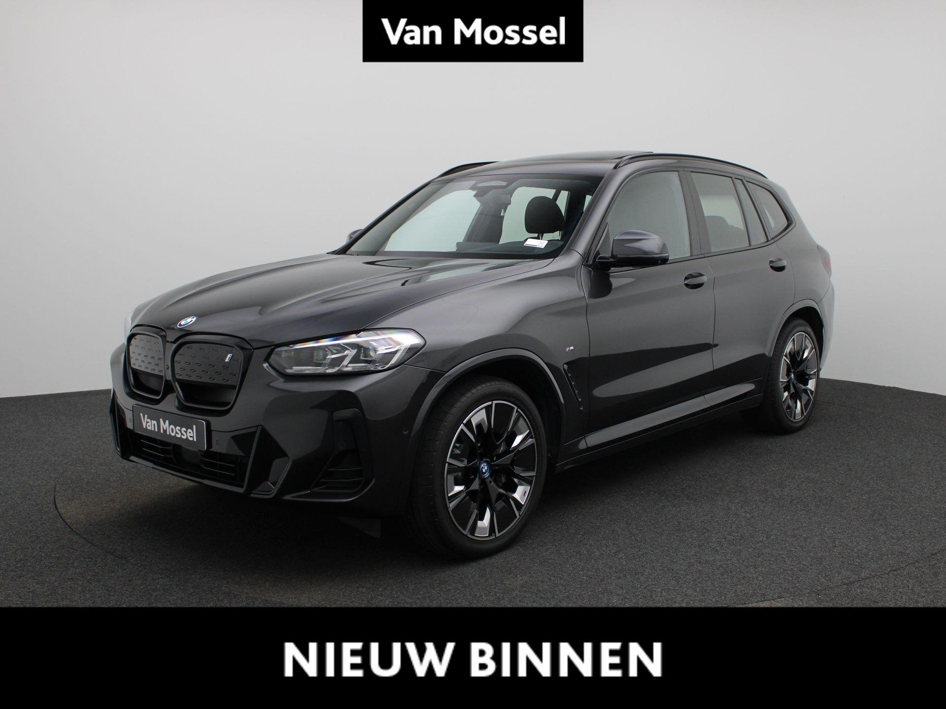 BMW iX3 iX3, Auto's, Automaat, Gebruikt, 750 kg, Blauw