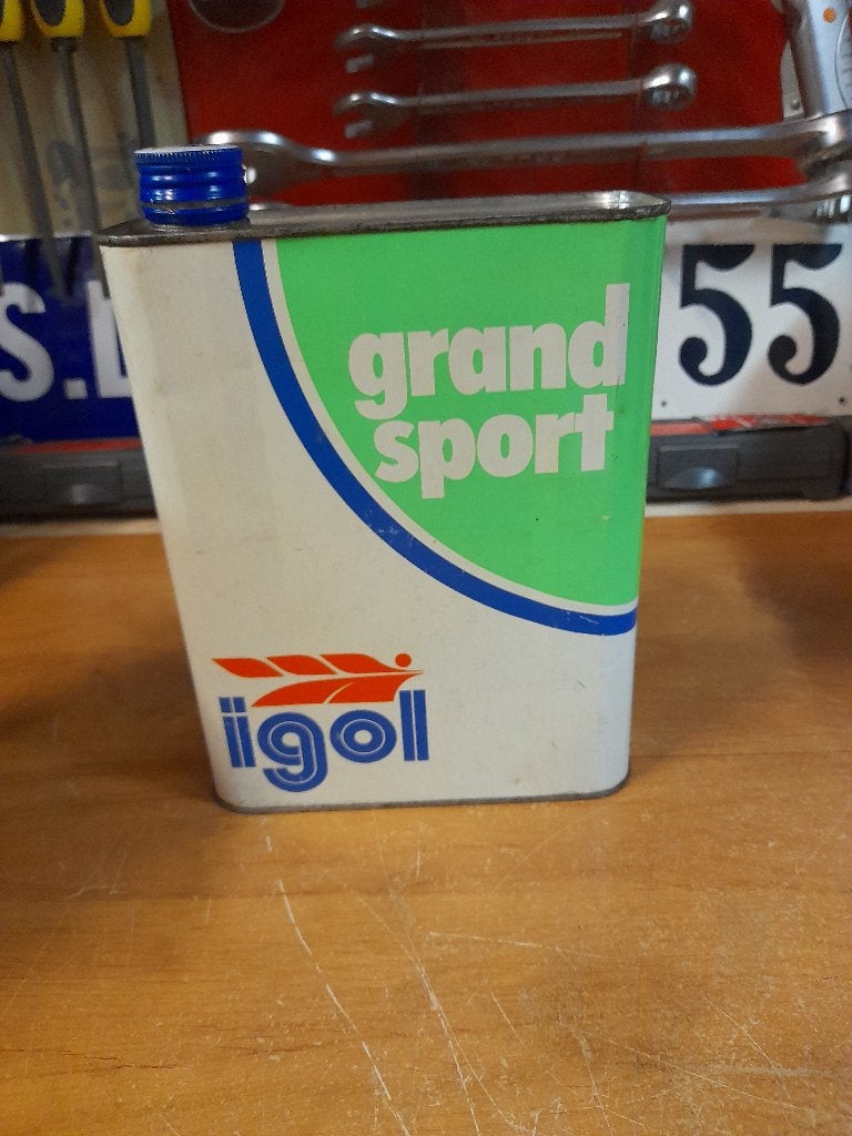 ancien bidon huile vide igol grand sport, Enlèvement ou Envoi, Utilisé, Autres types