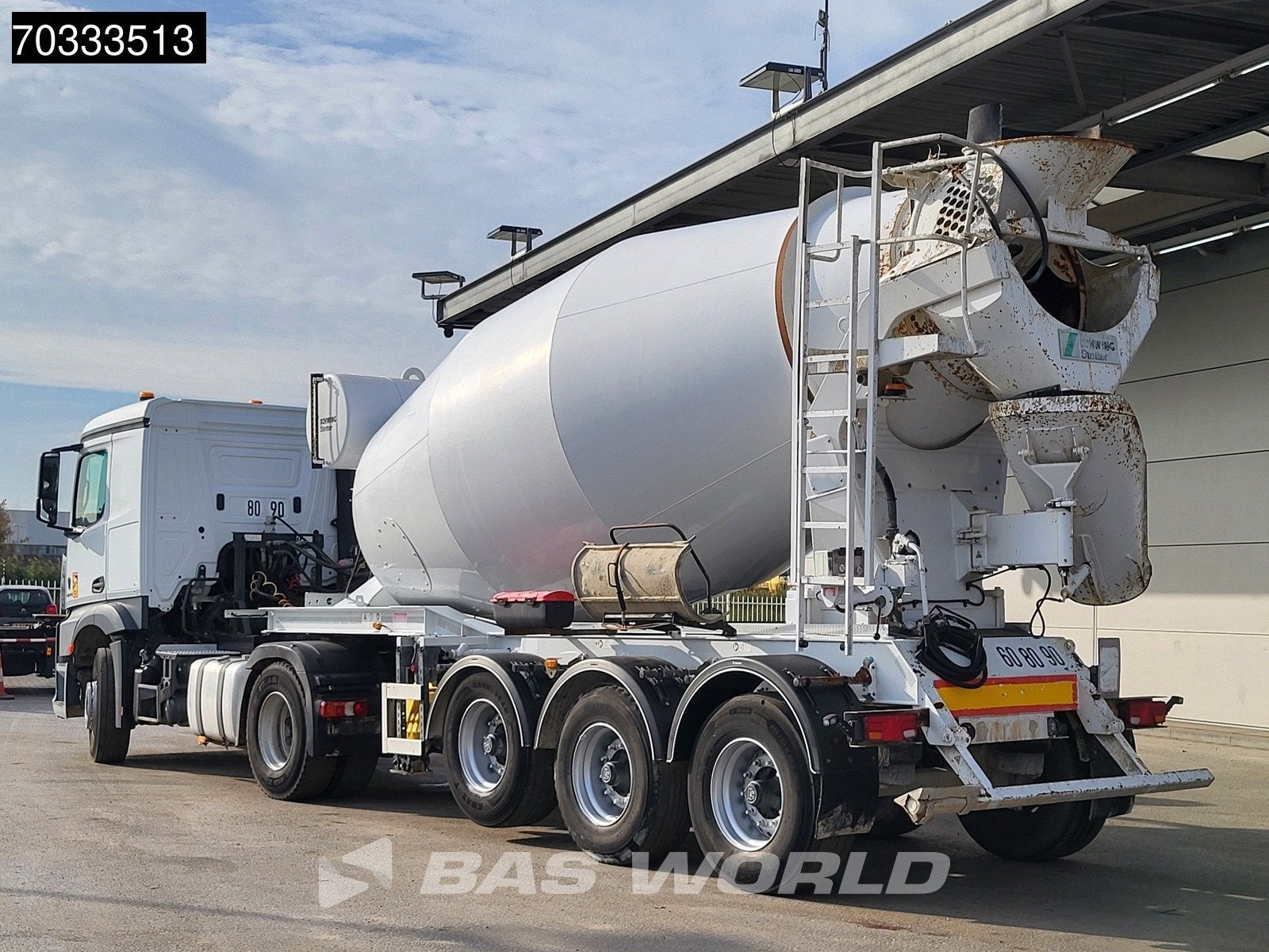 Mercedes Actros 1845 4X2 Concrete BPW 12m3 Retarder Hydrauli, Autos, Camions, Achat, Euro 6, Entreprise, Mercedes-Benz