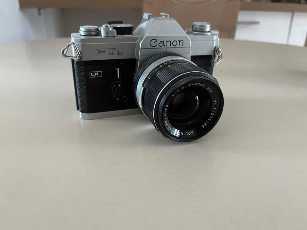 Canon FTb Ql Argentique, Audio, Tv en Foto, Fotocamera's Analoog, Ophalen of Verzenden