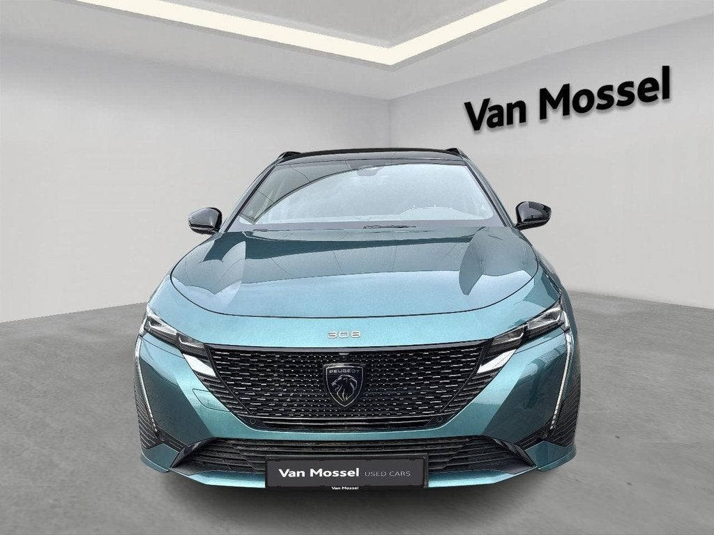 Peugeot 308 1.5 BlueHDi 130 S&S EAT8 GT, Auto's, Stof, Gebruikt, Zwart, Automatische klimaatregeling