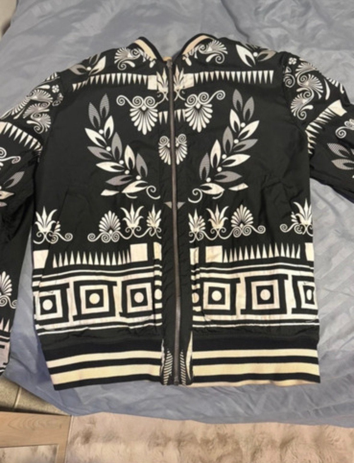 Veste Versace vintage, Envoi, Comme neuf, Taille 46 (S) ou plus petite, Noir