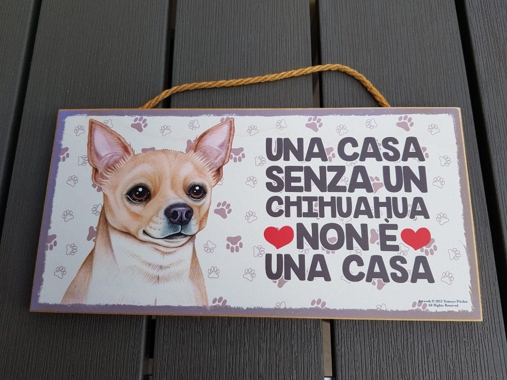 Chihuahua spreukbord, Ophalen of Verzenden, Nieuw, Overige typen