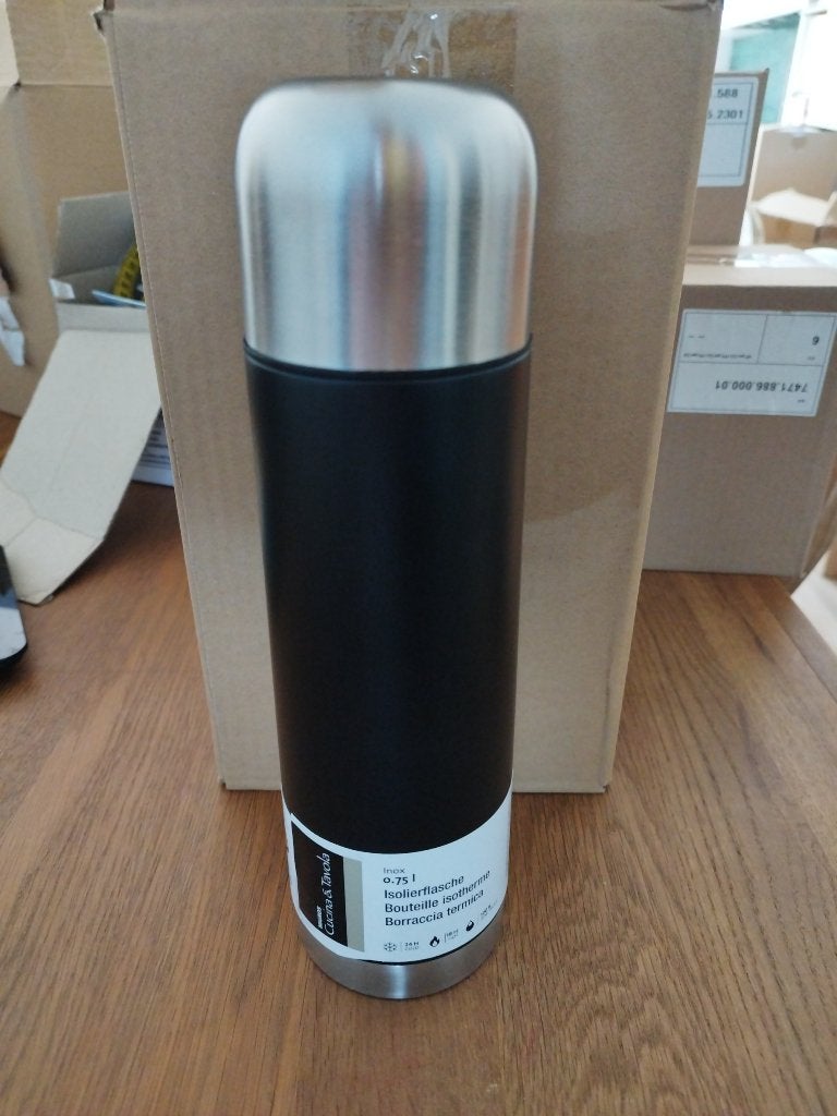 Lot Migros Thermos - 0,75L - Nieuw!, Overige typen, Nieuw, Ophalen of Verzenden, Zwart