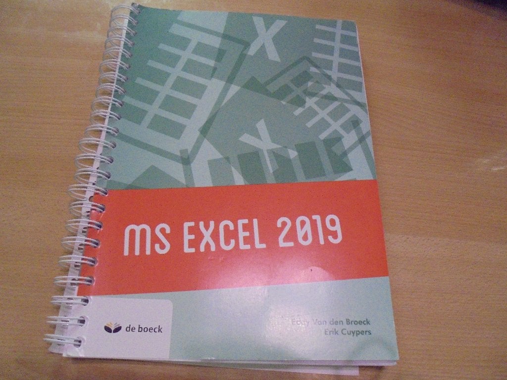 MS Excel 2019, Ophalen of Verzenden, Zo goed als nieuw, Hogeschool