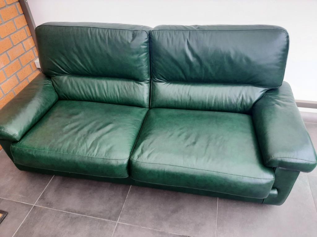 Canapé cuir convertible, Enlèvement, Cuir