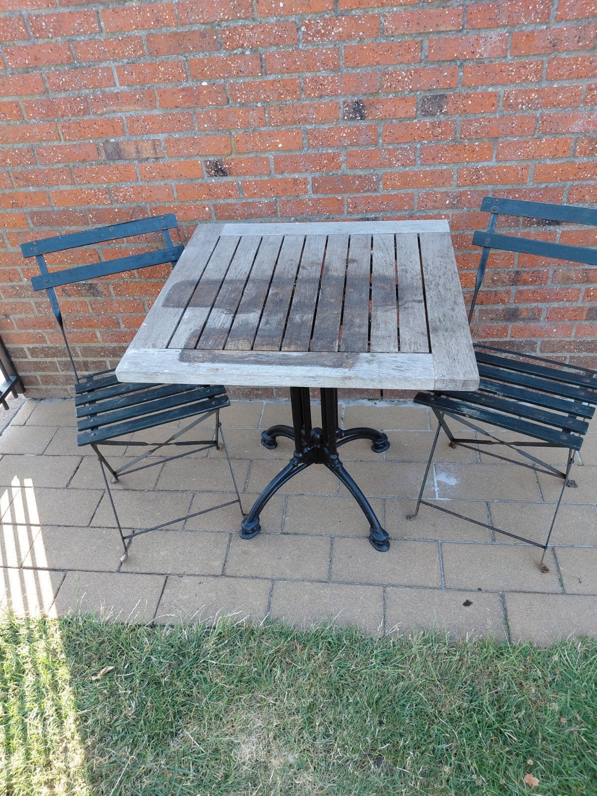 Tafeltje met 2 stoelen, Tuin en Terras, Tuinsets en Loungesets, Ophalen