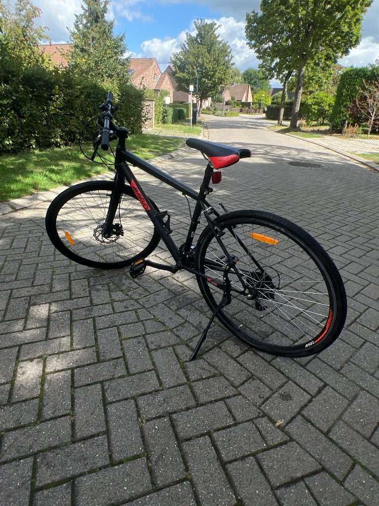 Fiets (merk amigo) 27 inch, Vélos & Vélomoteurs, Vélos | VTT & Mountainbikes, Enlèvement, Hommes, Frein à disque, VTT rigide