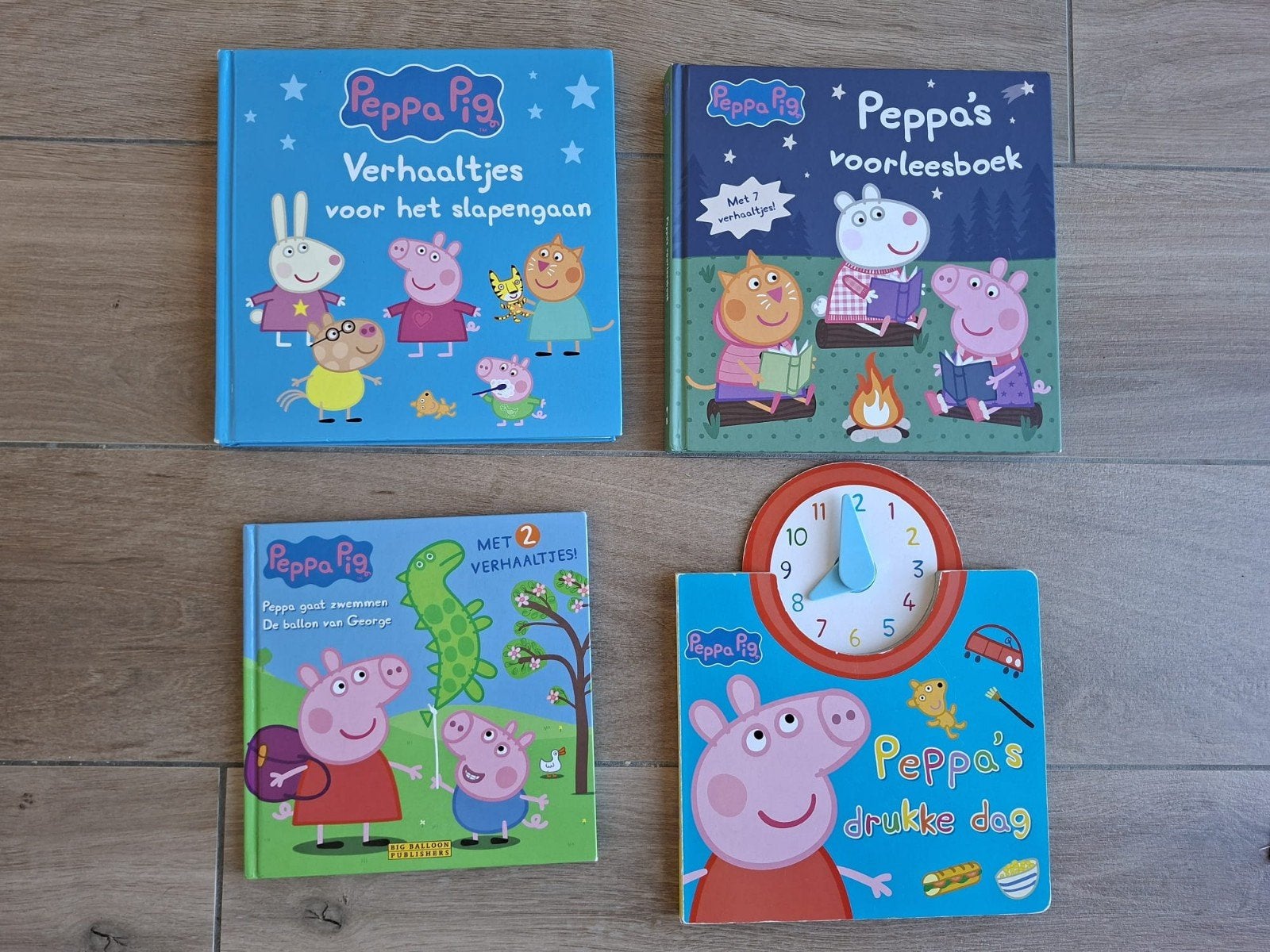 4 boeken van Peppa Pig, Boeken, Ophalen
