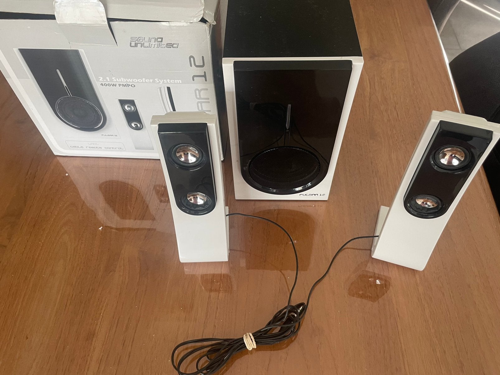 Luidsprekerset voor computer, Computers en Software, Pc speakers, Ophalen, Zo goed als nieuw