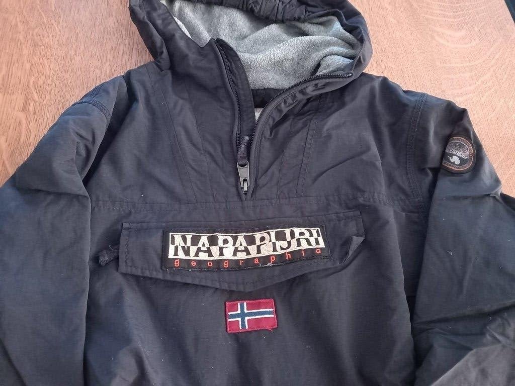 Jas, merk: napapijri, maat: 12 jaar, Kinderen en Baby's, Kinderkleding | Maat 152, Gebruikt, Jongen of Meisje, Ophalen of Verzenden