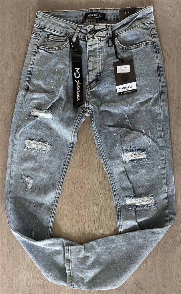 Marshall Denim Jeans ~NIEUW~ [13] Maat 31, Ophalen of Verzenden, Nieuw, Grijs, W32 (confectie 46) of kleiner
