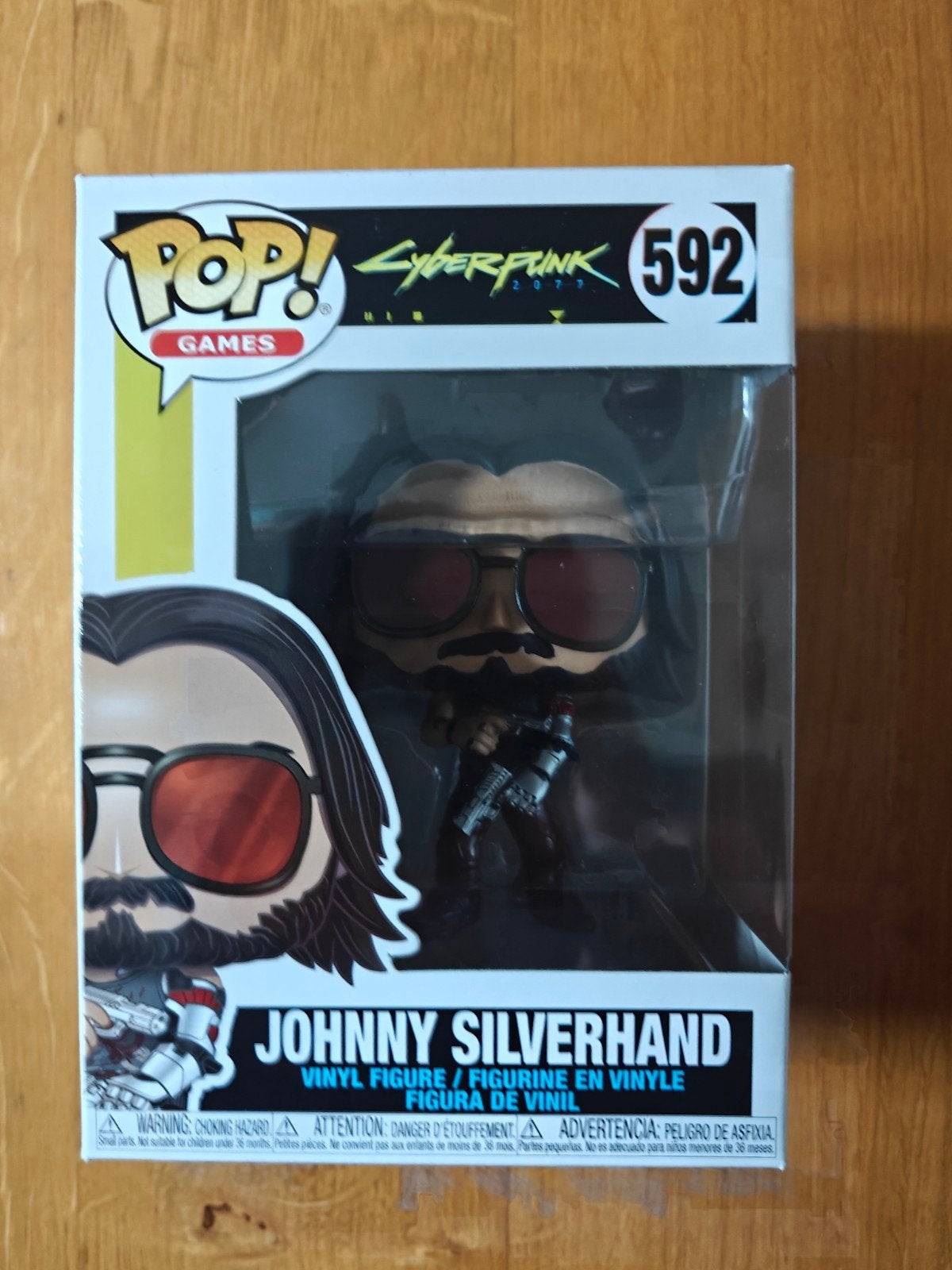 FUNKOPOP Jhonny Silverhand Cyberpunk n 592, Enlèvement, Neuf