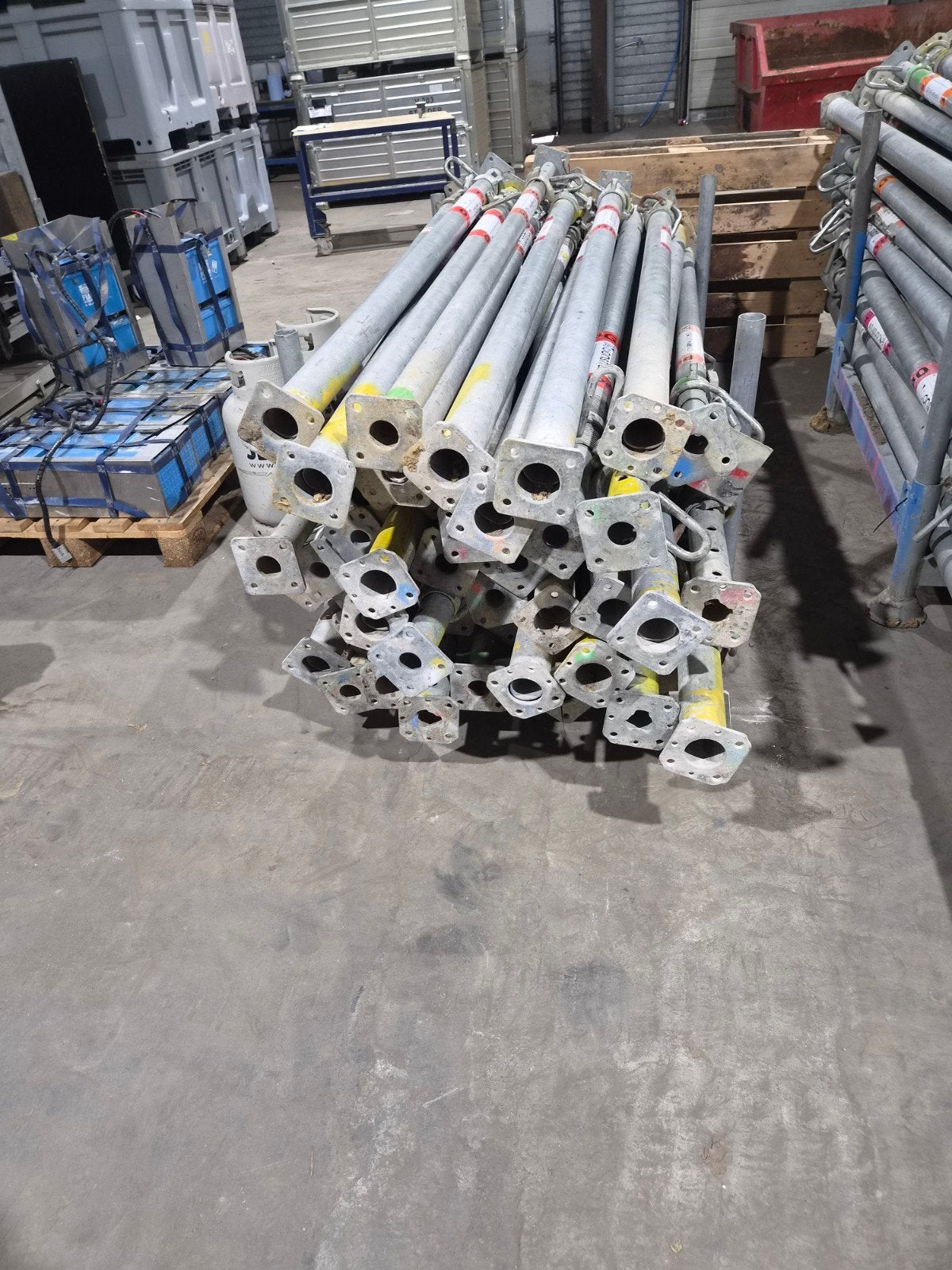 bouw stempels, Doe-het-zelf en Bouw, Ophalen, Gebruikt