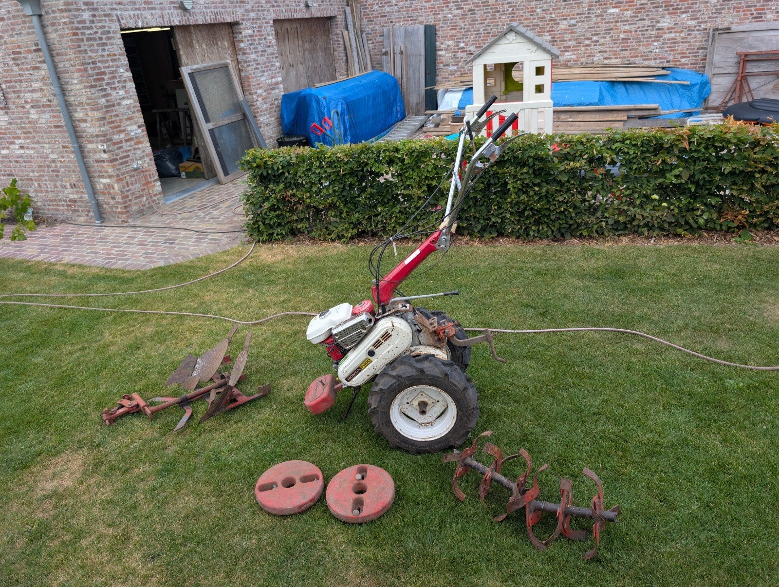 Motoculteur freesmachine Honda F600, Doe-het-zelf en Bouw, Ophalen