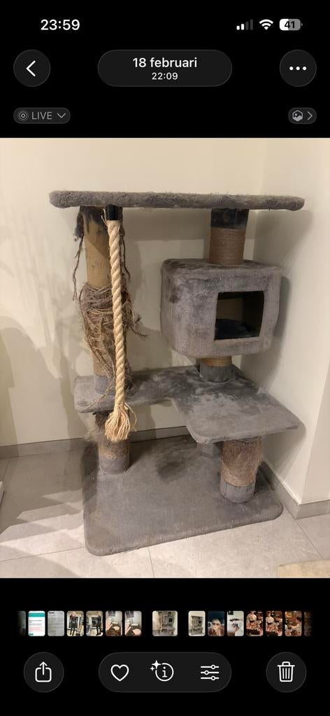 Krabpaal voor grote katten, Enlèvement, Comme neuf, Griffoir