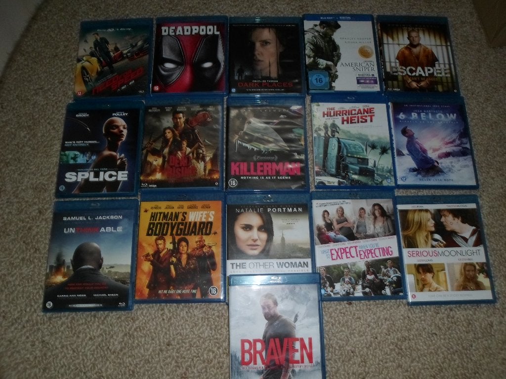 Blu-ray's, Cd's en Dvd's, Ophalen, Zo goed als nieuw, Blu-ray