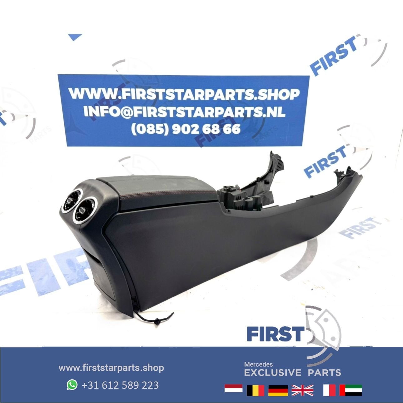 A1776802401 W177 V177 W118 DASHBOARD MIDDENCONSOLE + ARMSTEU, Auto-onderdelen, -, Ophalen of Verzenden, -, Gereviseerd