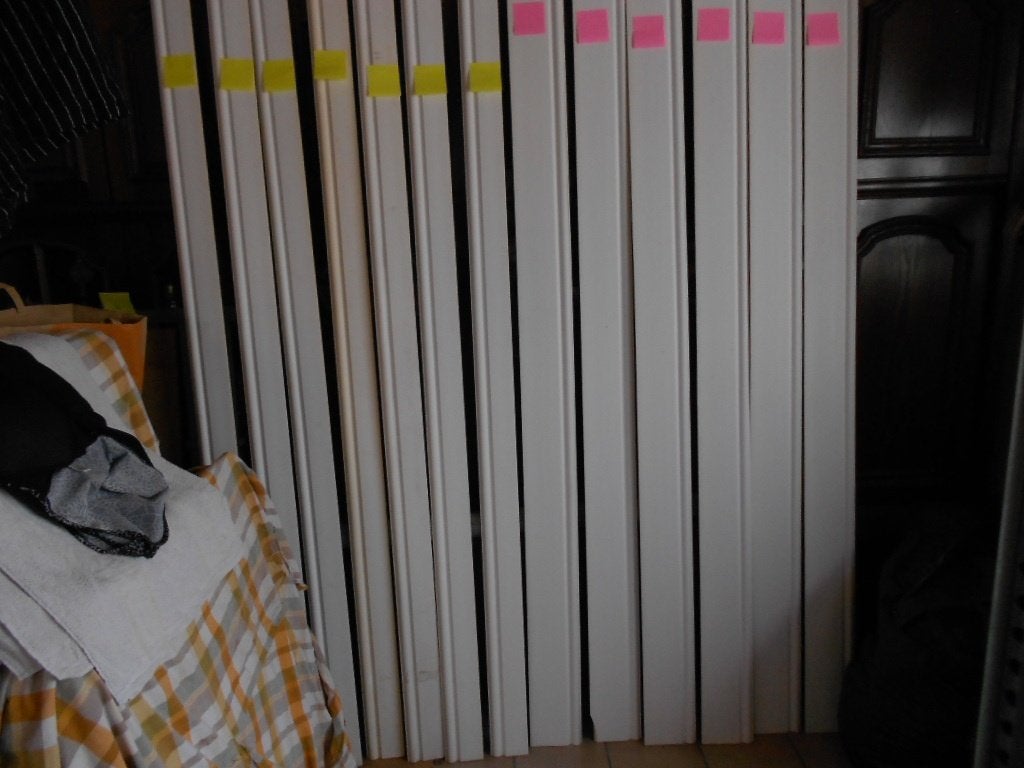 kunststofplinten van Orac (2 soorten), Doe-het-zelf en Bouw, Plinten en Afwerking, Ophalen, Kunststof, Zo goed als nieuw, 150 tot 200 cm