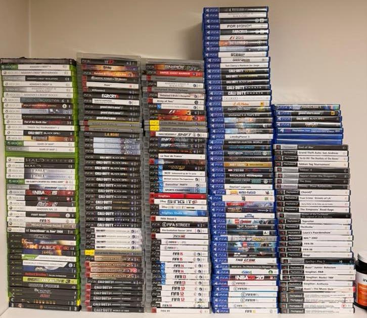 Playstation & Xbox Games 227 Stuck Spellen, Ophalen, Zo goed als nieuw