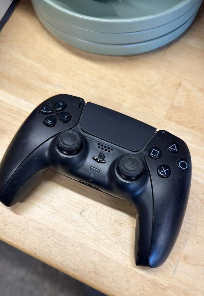 PS5 controller zwart, Games en Spelcomputers, Ophalen of Verzenden, Zo goed als nieuw, Playstation 5