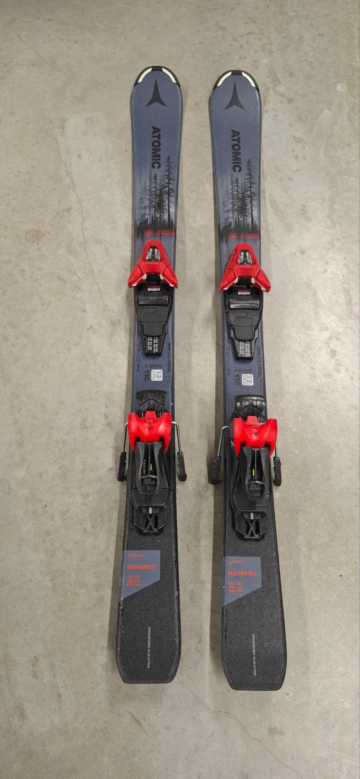 Ski Atomic Maverick 110, Sport en Fitness, Skiën en Langlaufen, Ophalen, 100 tot 140 cm, Zo goed als nieuw, Atomic