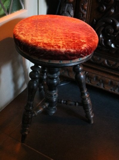 chaise de piano ancienne KR, Enlèvement