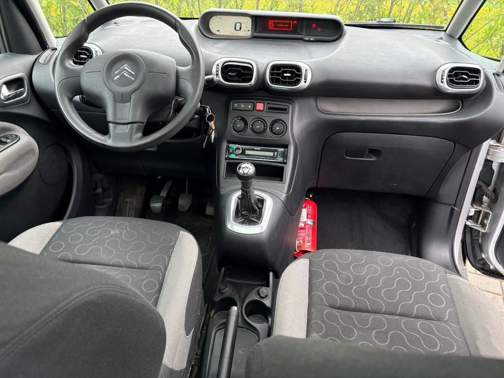 Citroen C3 Picasso 1.4i️ AIRCO PANO ROOF COMPLEET BOEKJE, Voorwielaandrijving, Zwart, 4 cilinders, Bedrijf