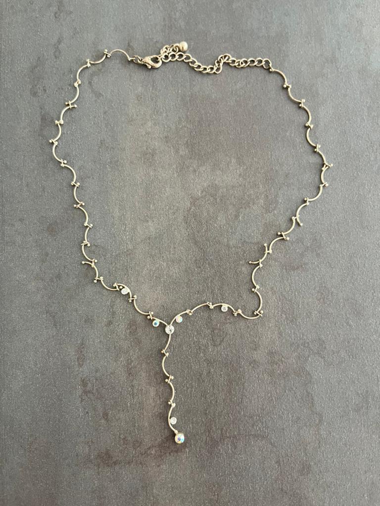 Ketting, Ophalen of Verzenden, Gebruikt, Overige materialen