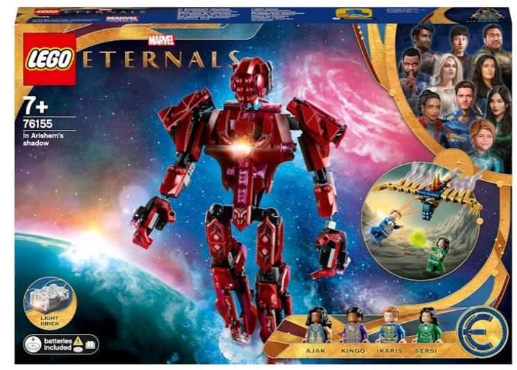 LEGO Marvel The Eternals In de schaduw van Arishem, Kinderen en Baby's, Marvel, Lego, Nieuw, Ophalen of Verzenden