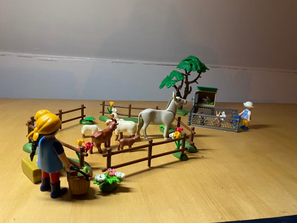 Kinderboerderij, Enlèvement, Utilisé, Playmobil en vrac