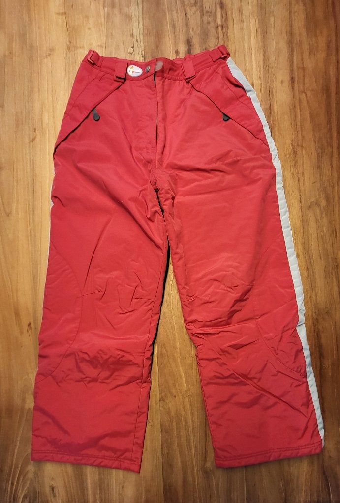 Rode skibroek, Ophalen, Gebruikt, Ski, Kleding
