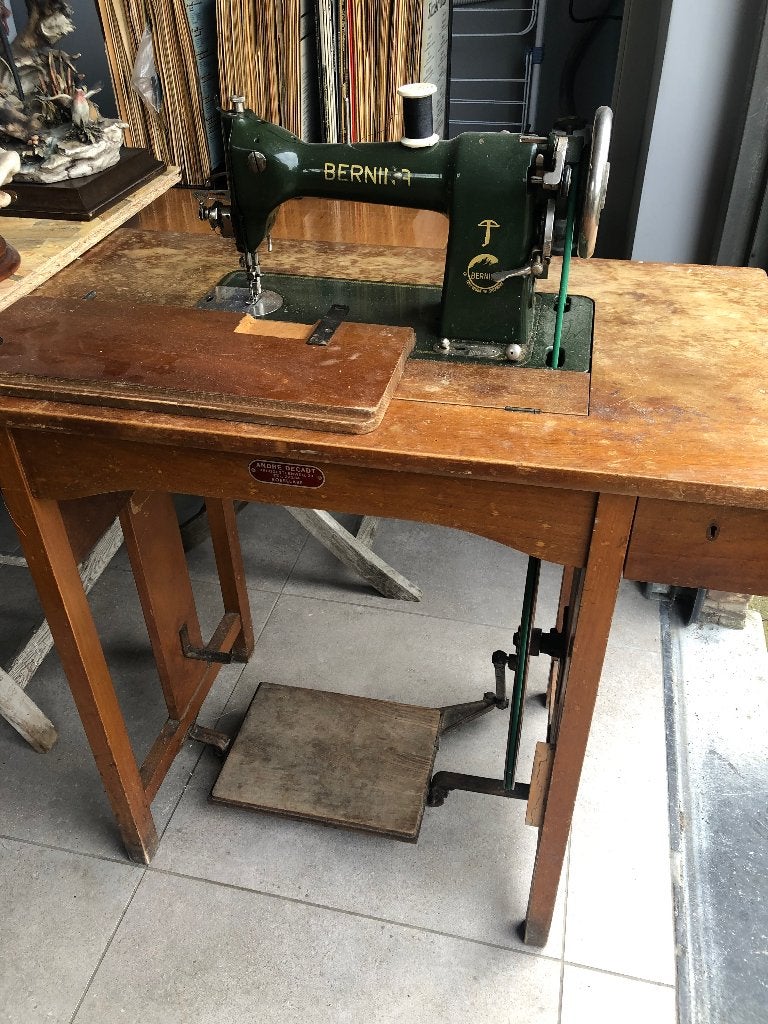 Naaimachine Bernina Singer, Antiek en Kunst, Antiek | Naaimachines, Ophalen