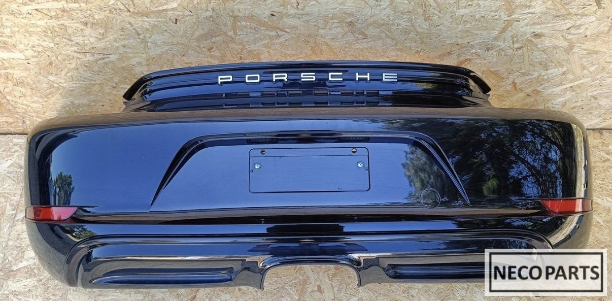 BUMPER PORSCHE CAYMAN BOXSTER 982 718 FACELIFT ACHTERBUMPER, Gebruikt, -, Porsche, Ophalen of Verzenden