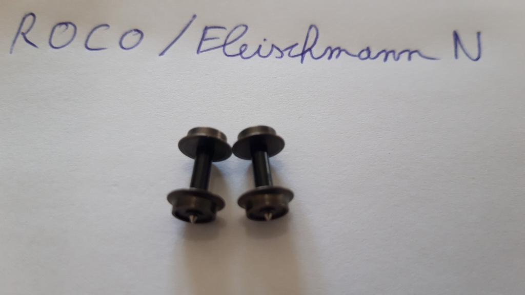 Nieuwe Roco/Fleischmann  N wielen, Hobby en Vrije tijd, Ophalen of Verzenden, Nieuw, Gelijkstroom, Fleischmann