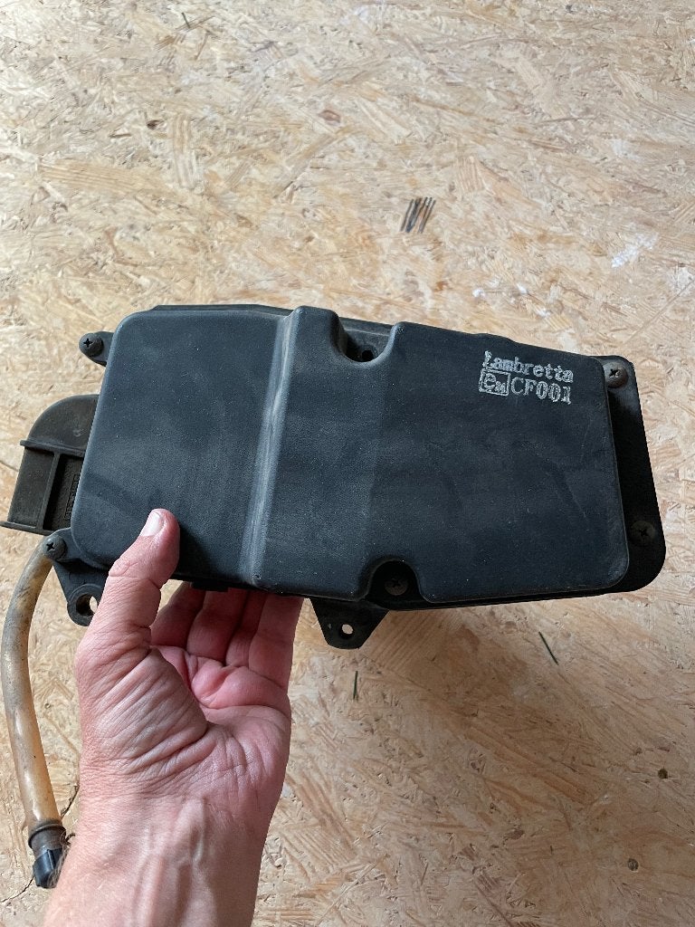 Luchtfilter lambretta 125 met beugels, Motoren, Gebruikt, Handgeschakeld