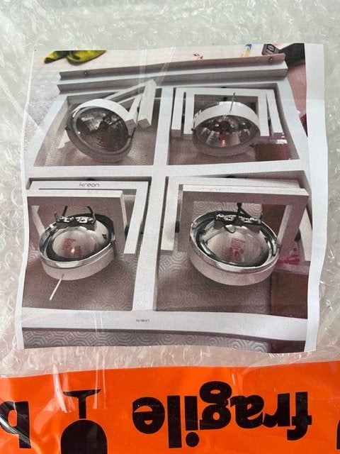 KREON SPOTS, Ophalen, Zo goed als nieuw, Metaal, Wit