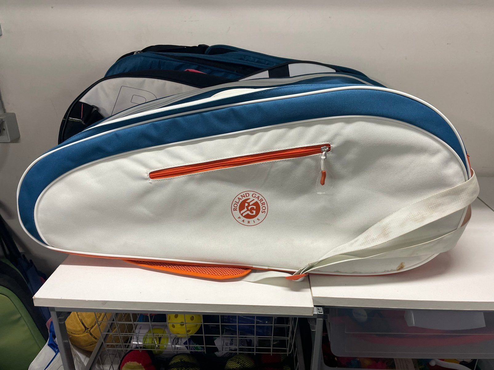 Sac de tennis Roland Garros 2 poches, Enlèvement, Utilisé, Sac