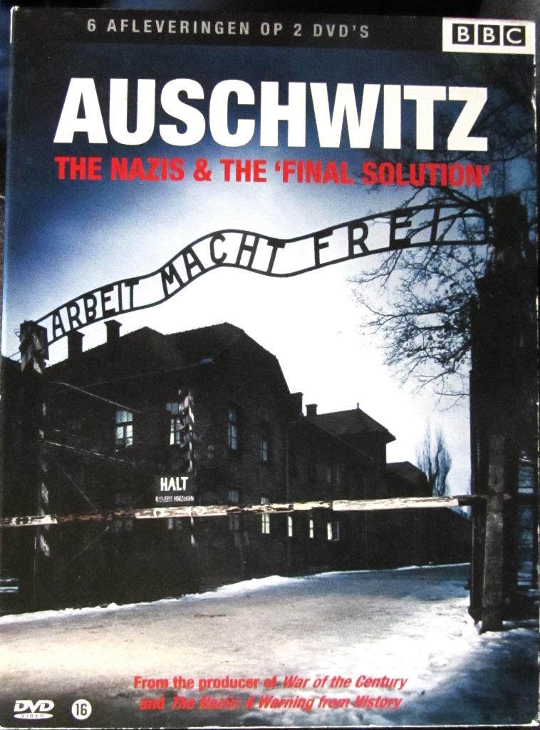 DUBBELE DVD OORLOG-AUSCHWITZ, THE NAZIS & THE FINAL SOLUTION, Cd's en Dvd's, Alle leeftijden, Ophalen of Verzenden, Zo goed als nieuw